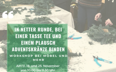 Neuer Workshop im November