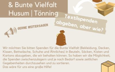 Textilspenden Bunte Vielfalt